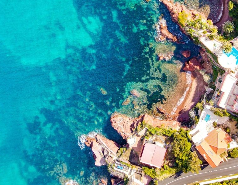 vue de prestige par drone